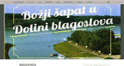 Desktop Screenshot of dolina-blagoslova.com