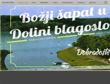 Tablet Screenshot of dolina-blagoslova.com